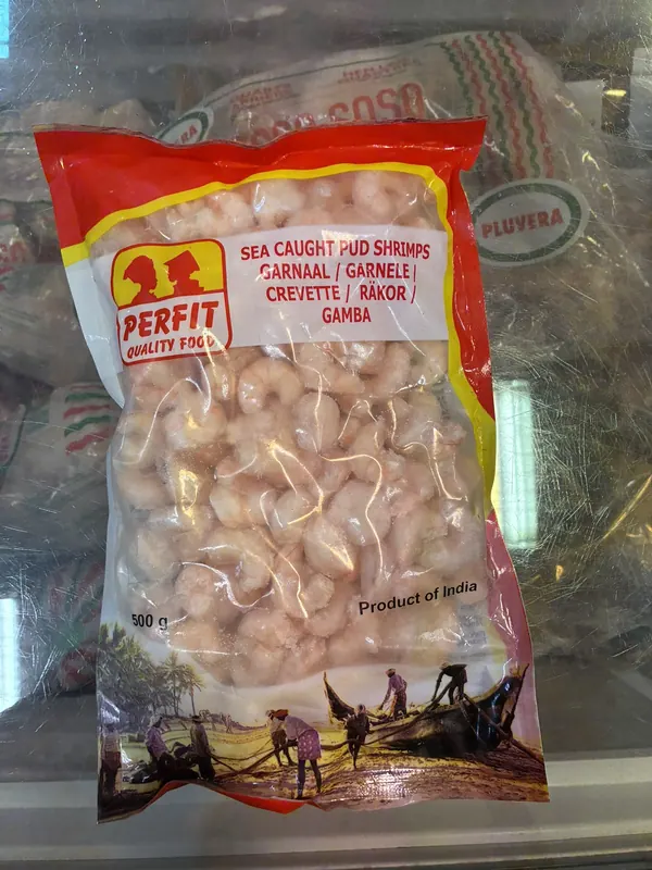 Sea Caught Pud Shrimps