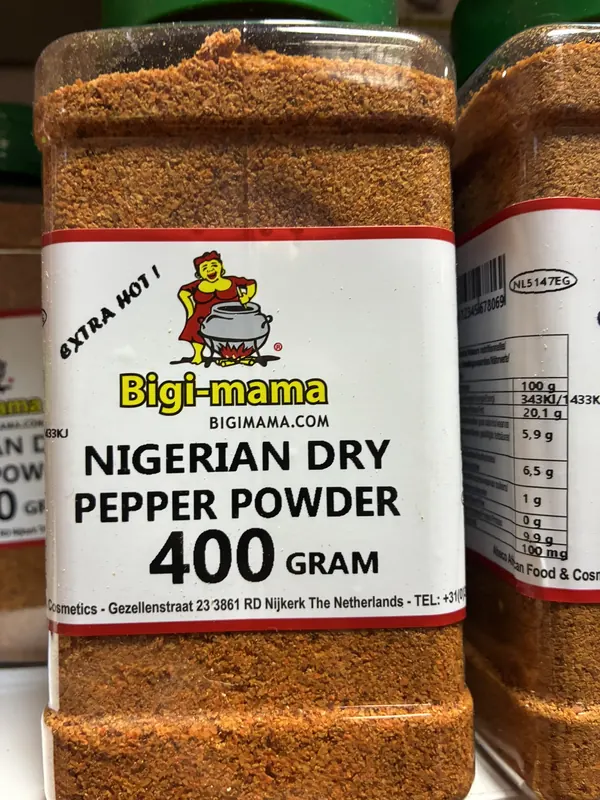 Nigerian Dry Pepper Powder