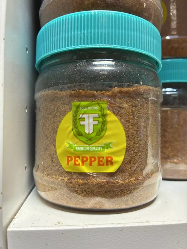 Ground Black Pepper